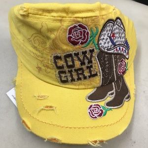 COPY - Yellow Cowgirl hat